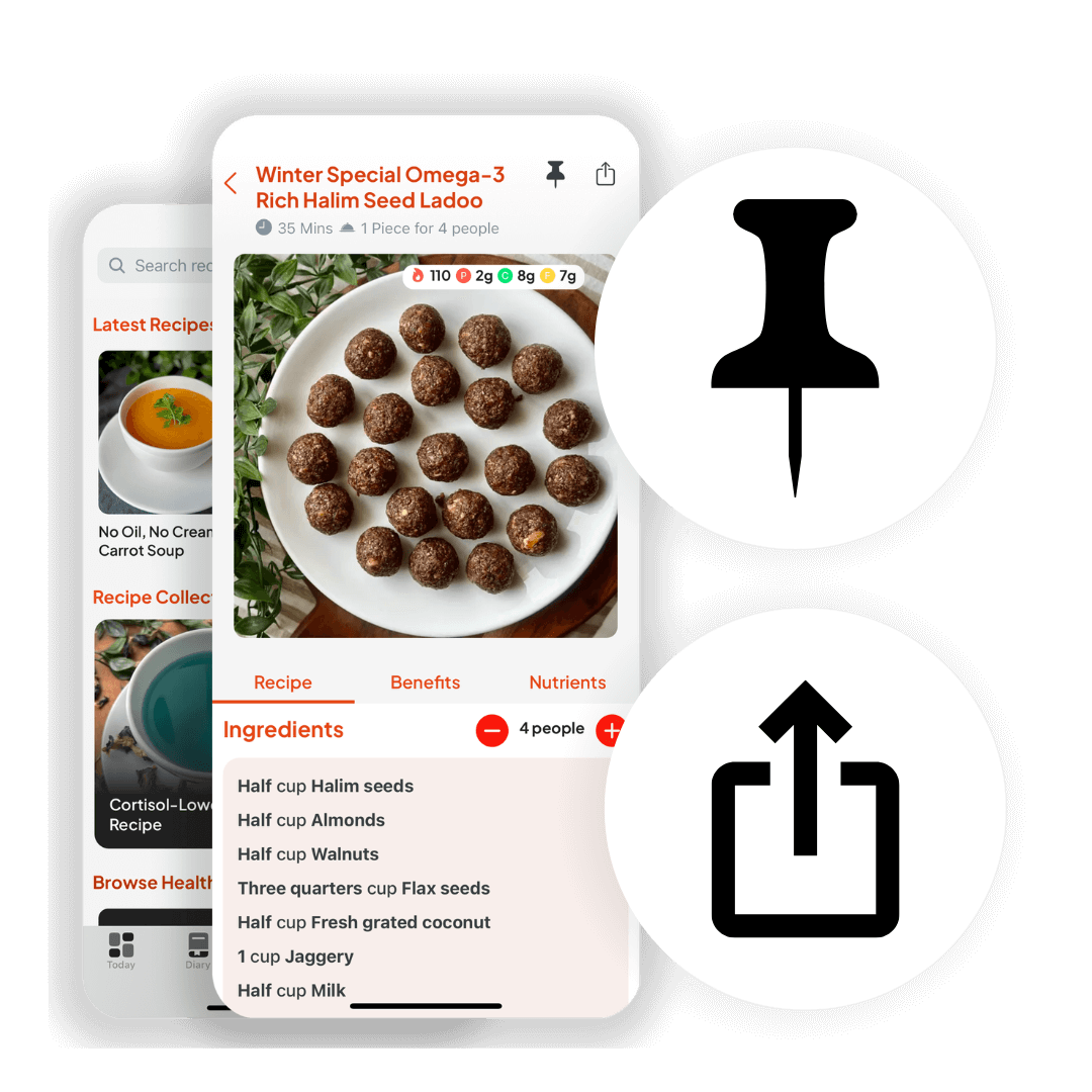 Pin & Share Recipes